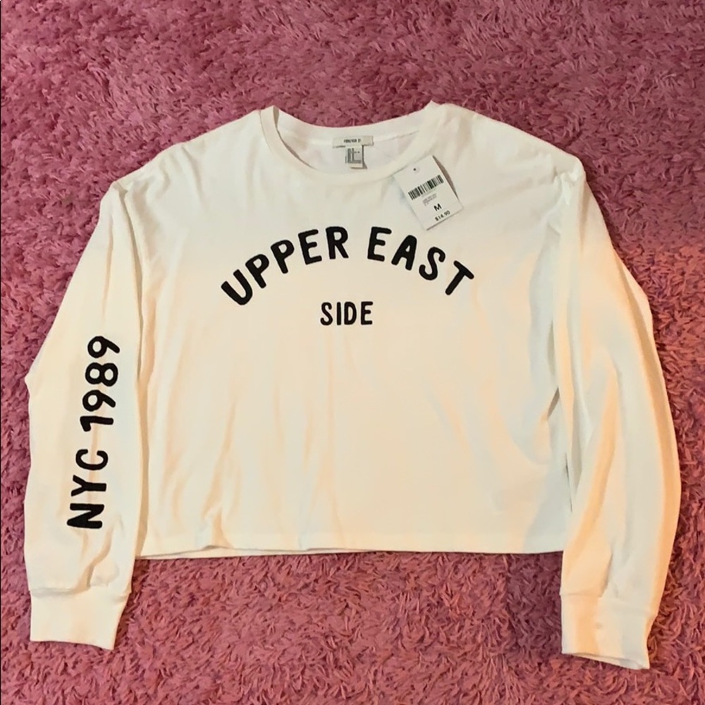 Long sleeve crop shirt - NEW